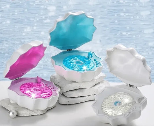 Shell Lamp Bluetooth Speaker – LED Light