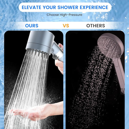 High Pressure Filtered Shower Head 3 Mode