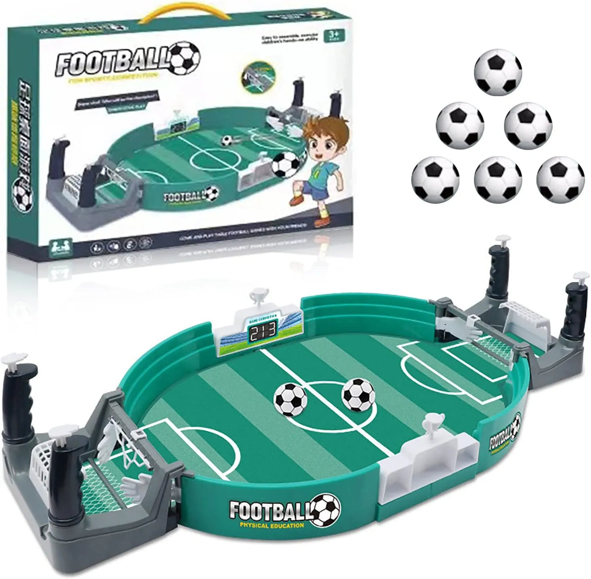 Portable Mini Football Table Soccer Game