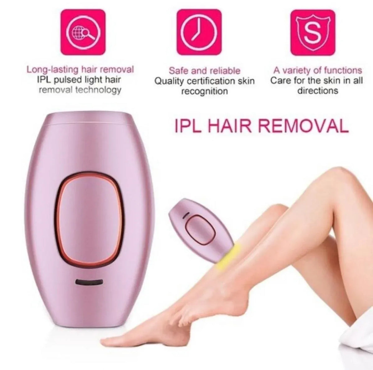 Mini Laser 5 Energy Levels Hair Removal Device