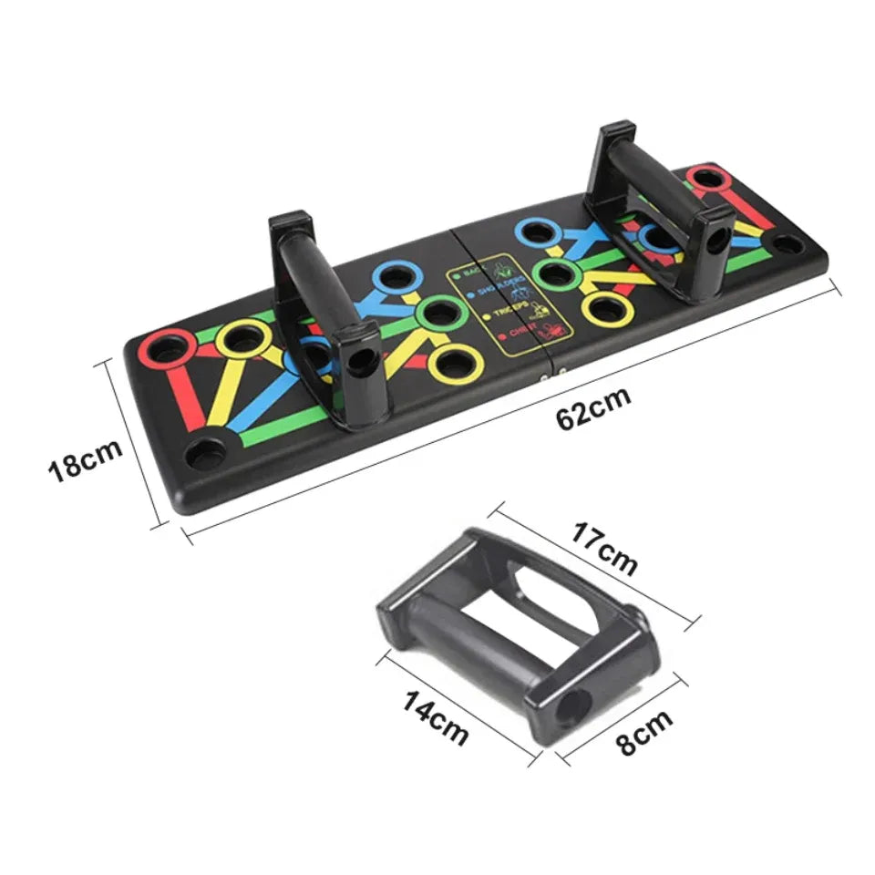 Adjustable Push Up Board Exercise System