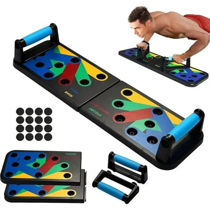 Adjustable Push Up Board Exercise System