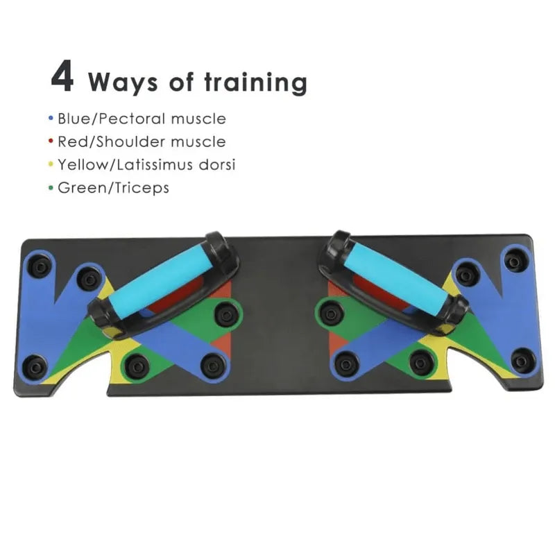 Adjustable Push Up Board Exercise System
