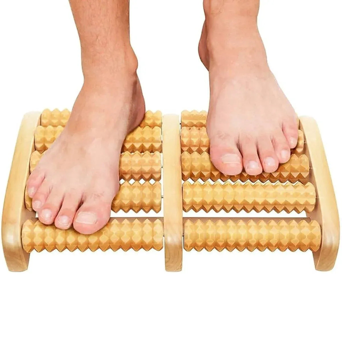 Wooden Foot Massager Roller Reflexology