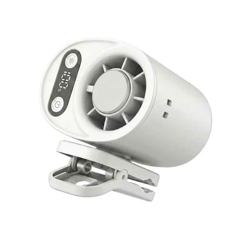 Portable Waist Mounted Rechargeable Fan
